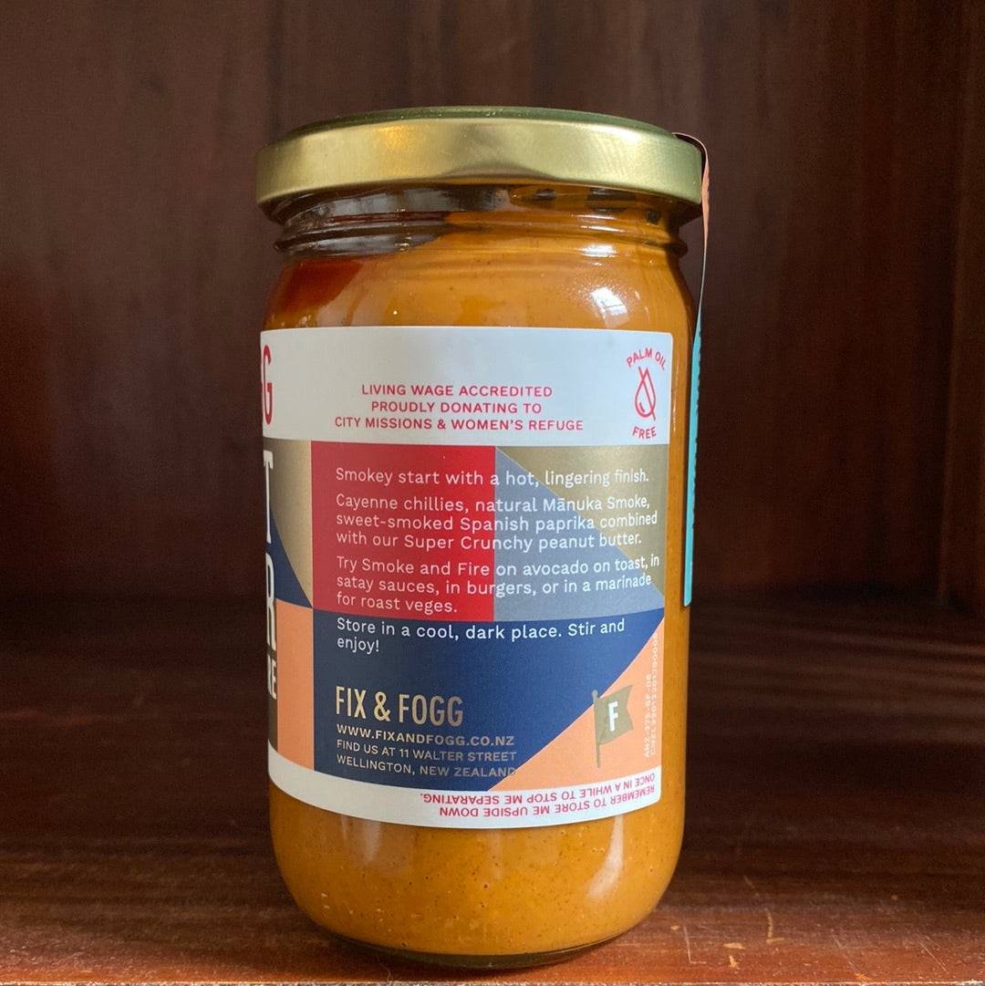 Fix & Fogg - Smoke and Fire Peanut Butter
