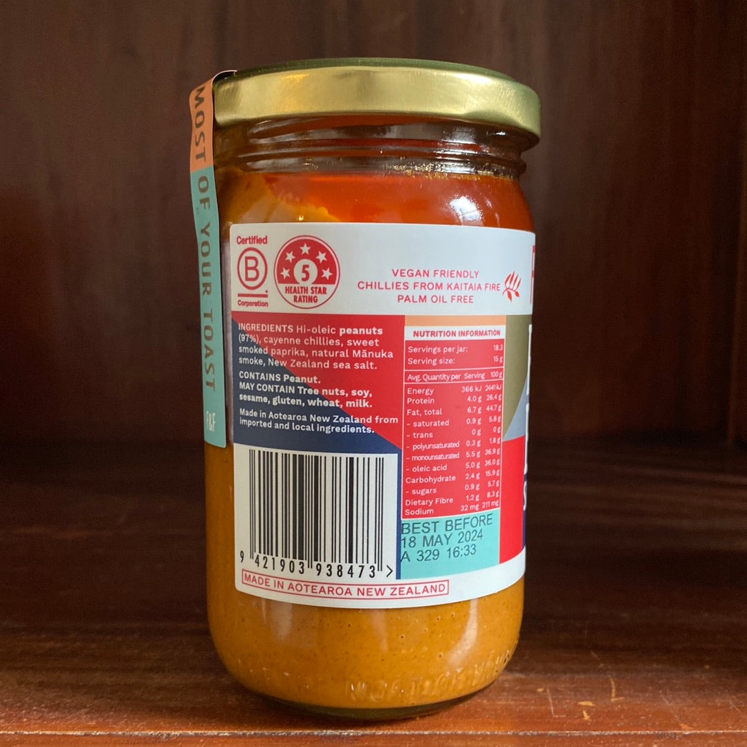 Fix & Fogg - Smoke and Fire Peanut Butter