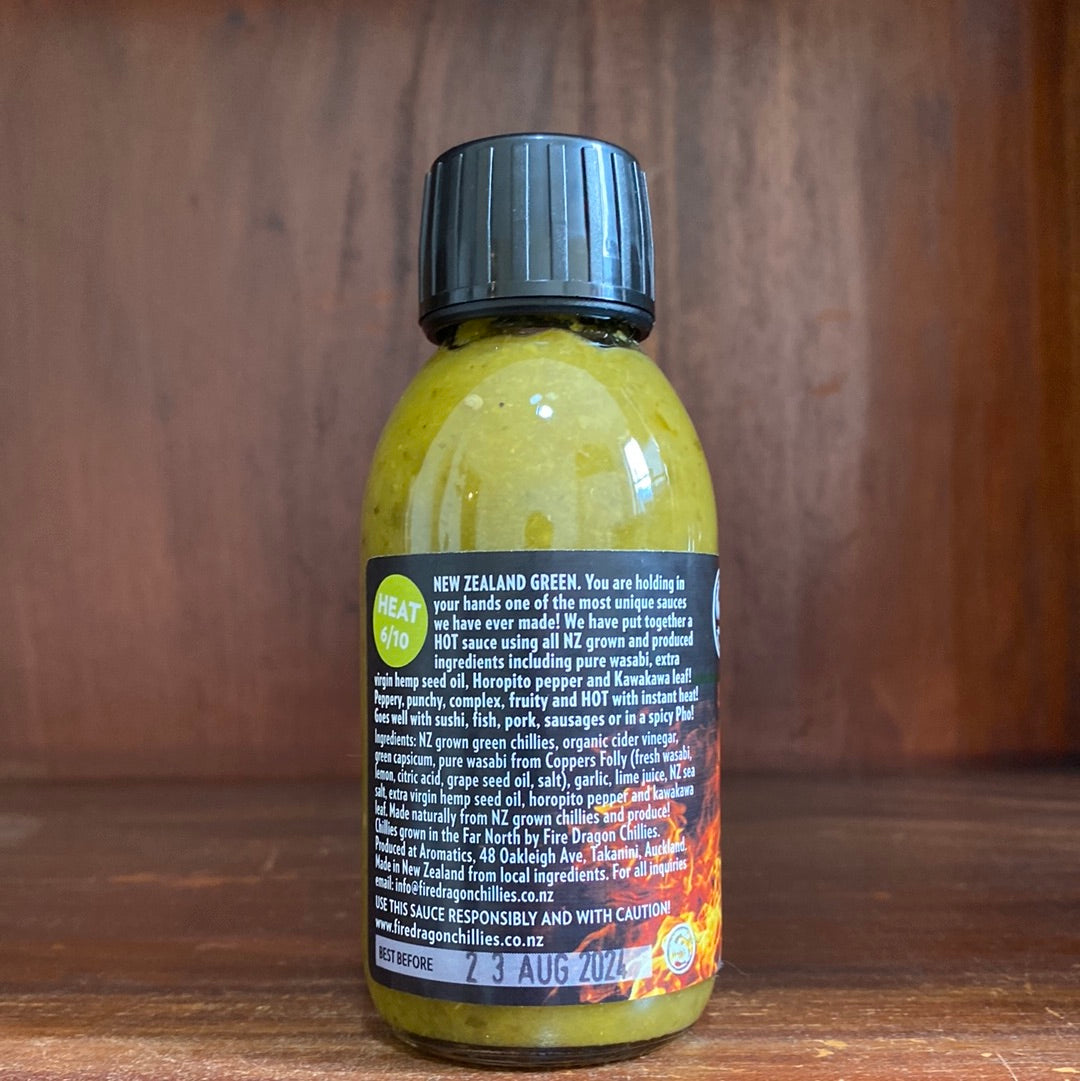 Fire Dragon - New Zealand Green Chilli Sauce