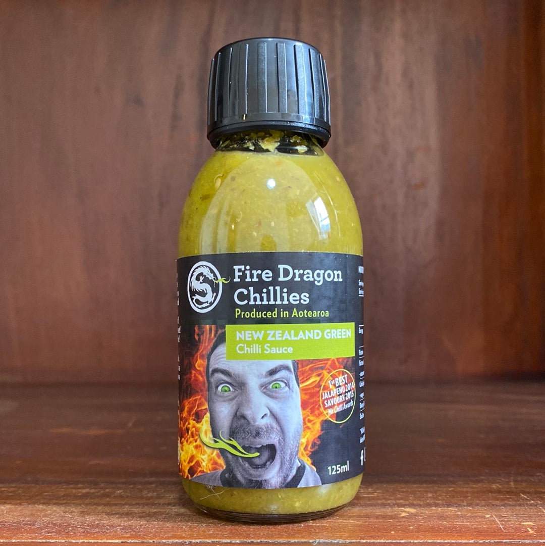 Fire Dragon - New Zealand Green Chilli Sauce